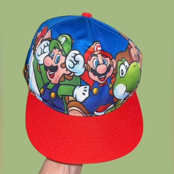H&M Other - ⭐️H&M SUPER MARIO BROS BASEBALL CAP! KIDS NINTENDO -PERFECT CONDITION!